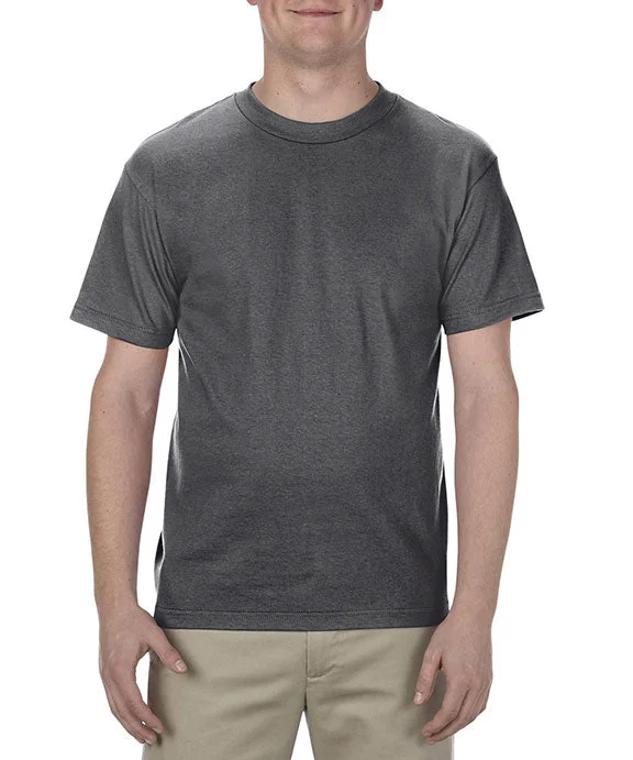 Minimal Style AL1301 - American Apparel Unisex Heavyweight Cotton T-Shirt | Charcoal Heather