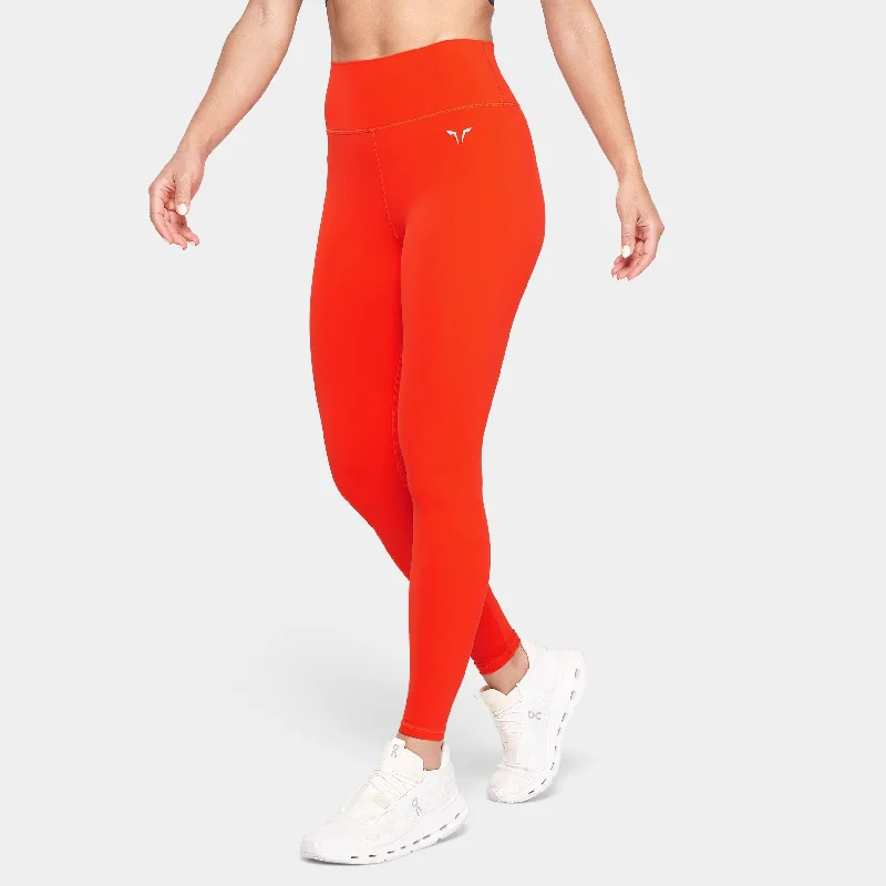 Fashion Concept Core Agile Rise Leggings 27" - Orange.Com