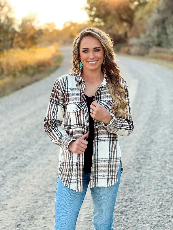 The Lexington Flannel Top