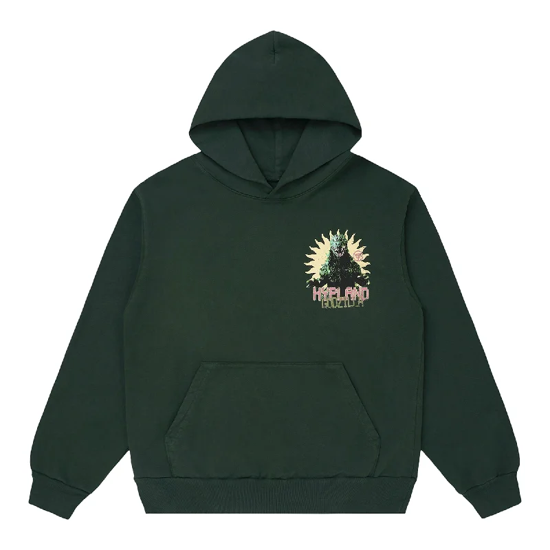 GODZILLA RETRO HOODIE (IVY)