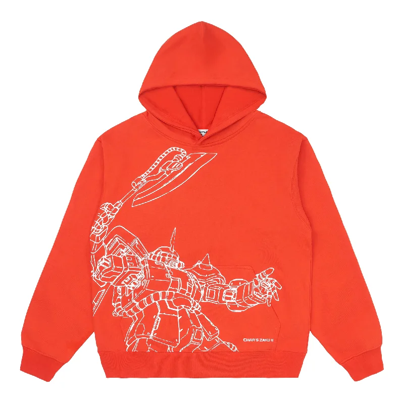 GUNDAM FLOAT HOODIE (ORANGE)