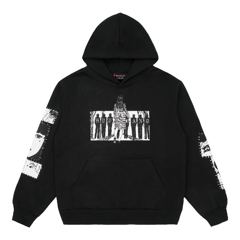 JUNJI ITO PECKING ORDER HOODIE (BLACK)