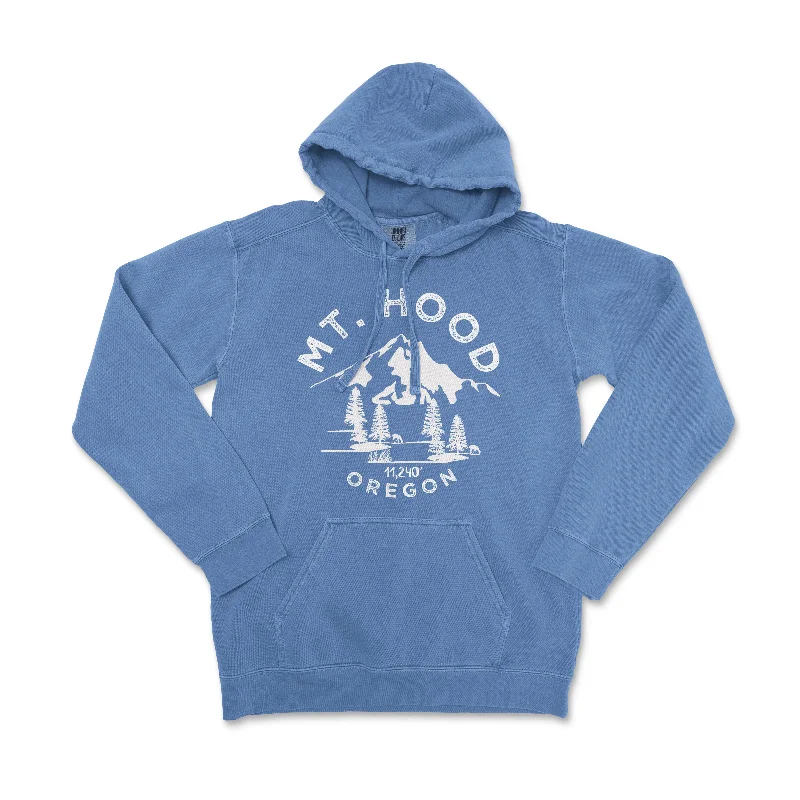 Mount Hood Oregon Comfort Colors Hoodie