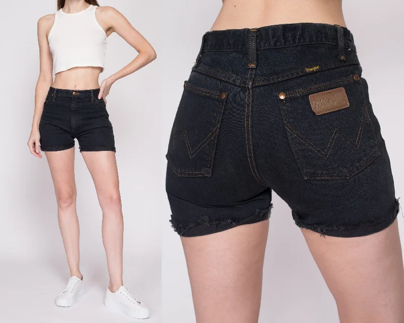 Small Vintage Wrangler Cuffed Jean Shorts